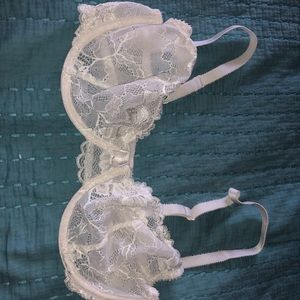 4 for $20 White lace bra